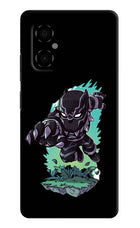 Black Panther Poco M4 5G Hard Case Back Cover by Casekaro