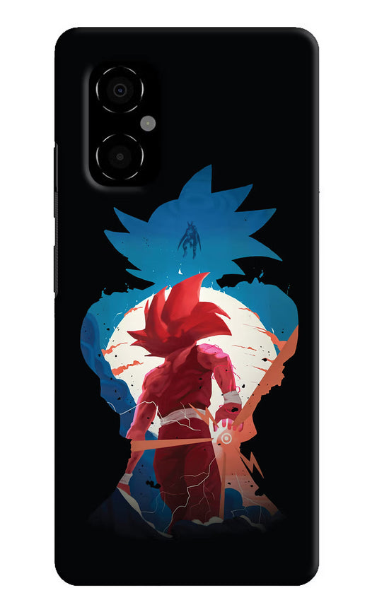 Goku Poco M4 5G Hard Case Back Cover by Casekaro