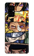 Naruto Character Poco M4 5G Hard Case Back Cover by Casekaro
