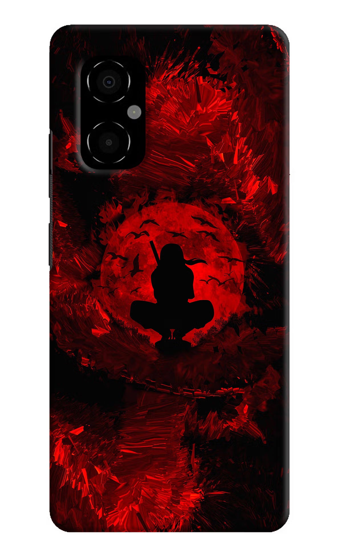 Itachi Uchiha Poco M4 5G Hard Case Back Cover by Casekaro