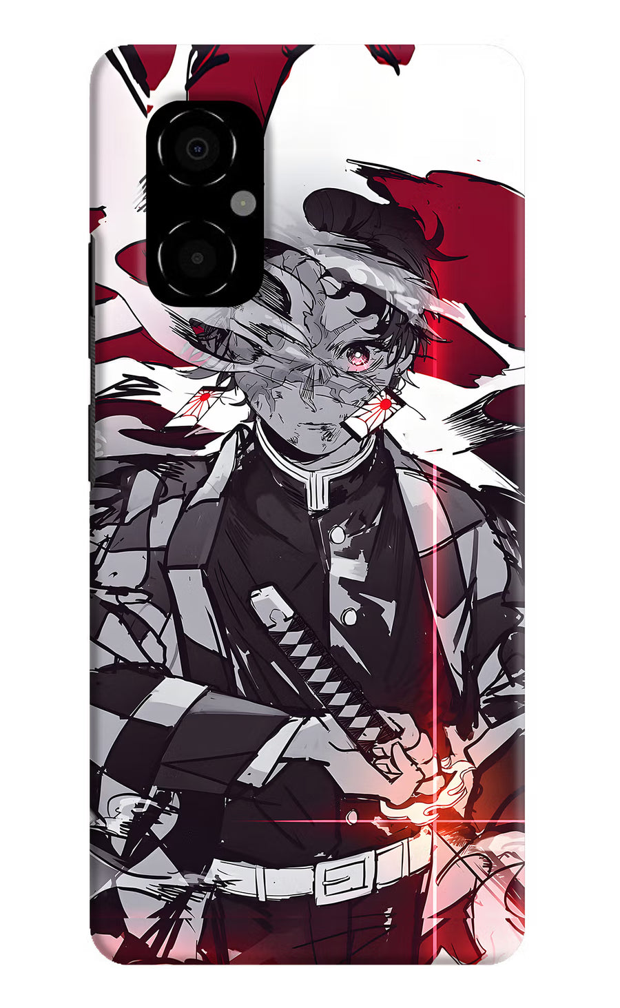 Demon Slayer Poco M4 5G Back Cover, Hard case