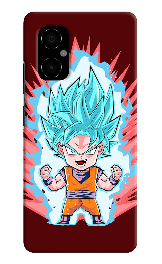 Goku Little Poco M4 5G Hard Case Back Cover by Casekaro