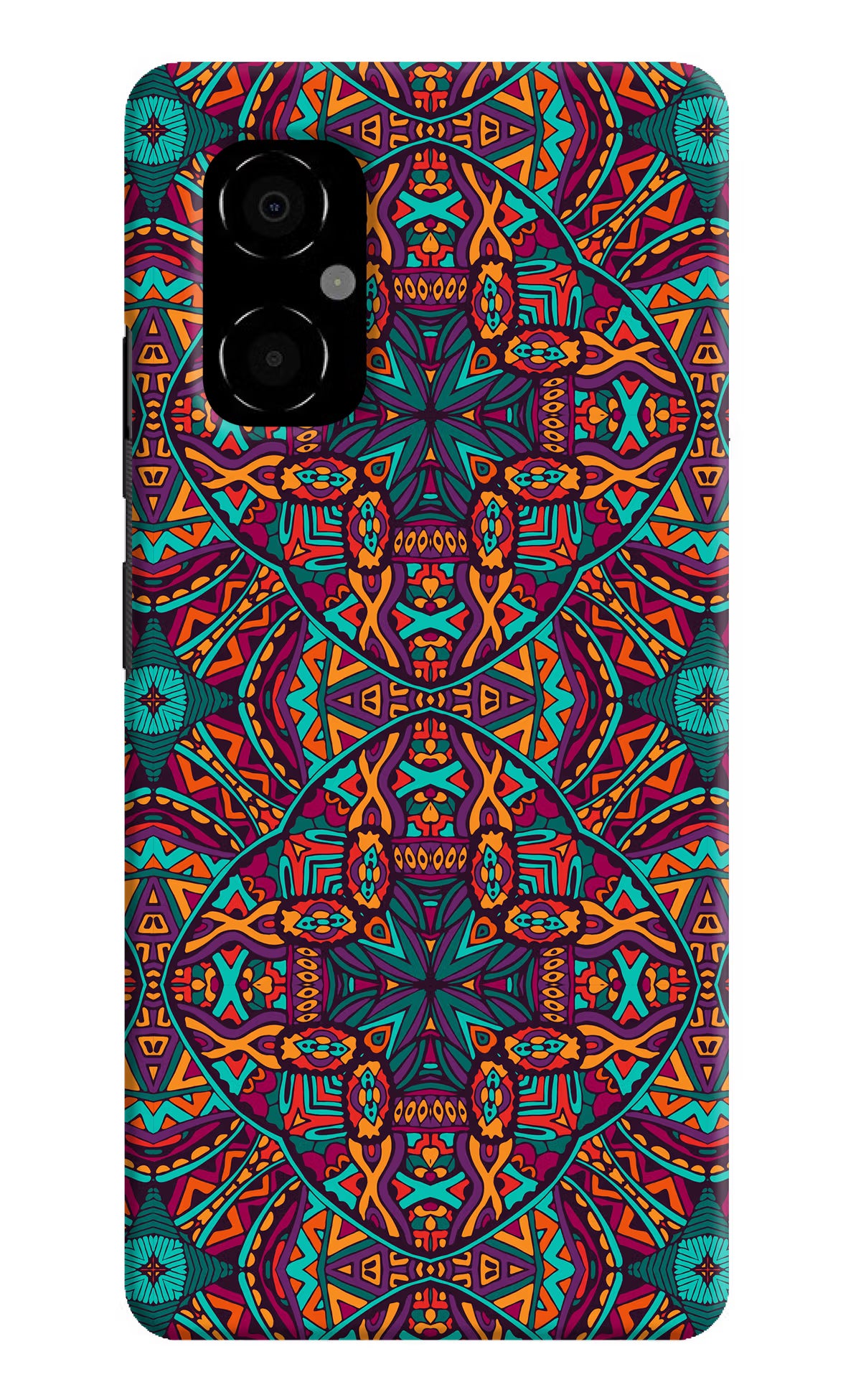 Colour Mandala Poco M4 5G Hard Case Back Cover by Casekaro