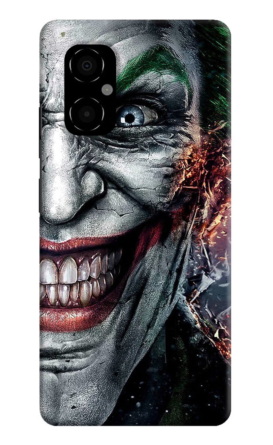 Joker Cam Poco M4 5G Back Cover, Hard case