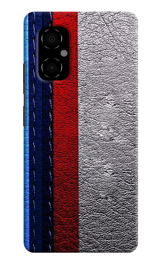 BMW Stripes Poco M4 5G Hard Case Back Cover by Casekaro
