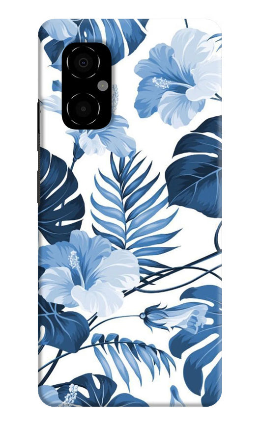 Fabric Art Poco M4 5G Hard Case Back Cover by Casekaro