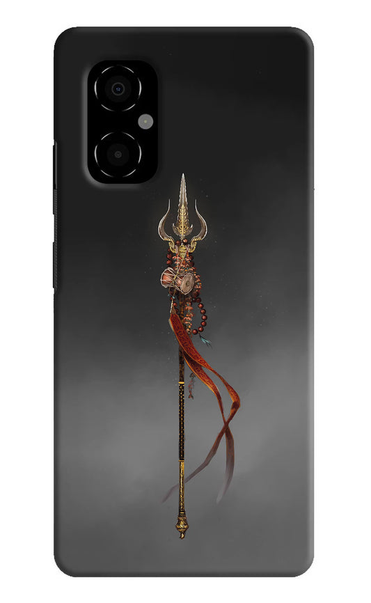 Shiv Trishul Poco M4 5G Hard Case Back Cover by Casekaro