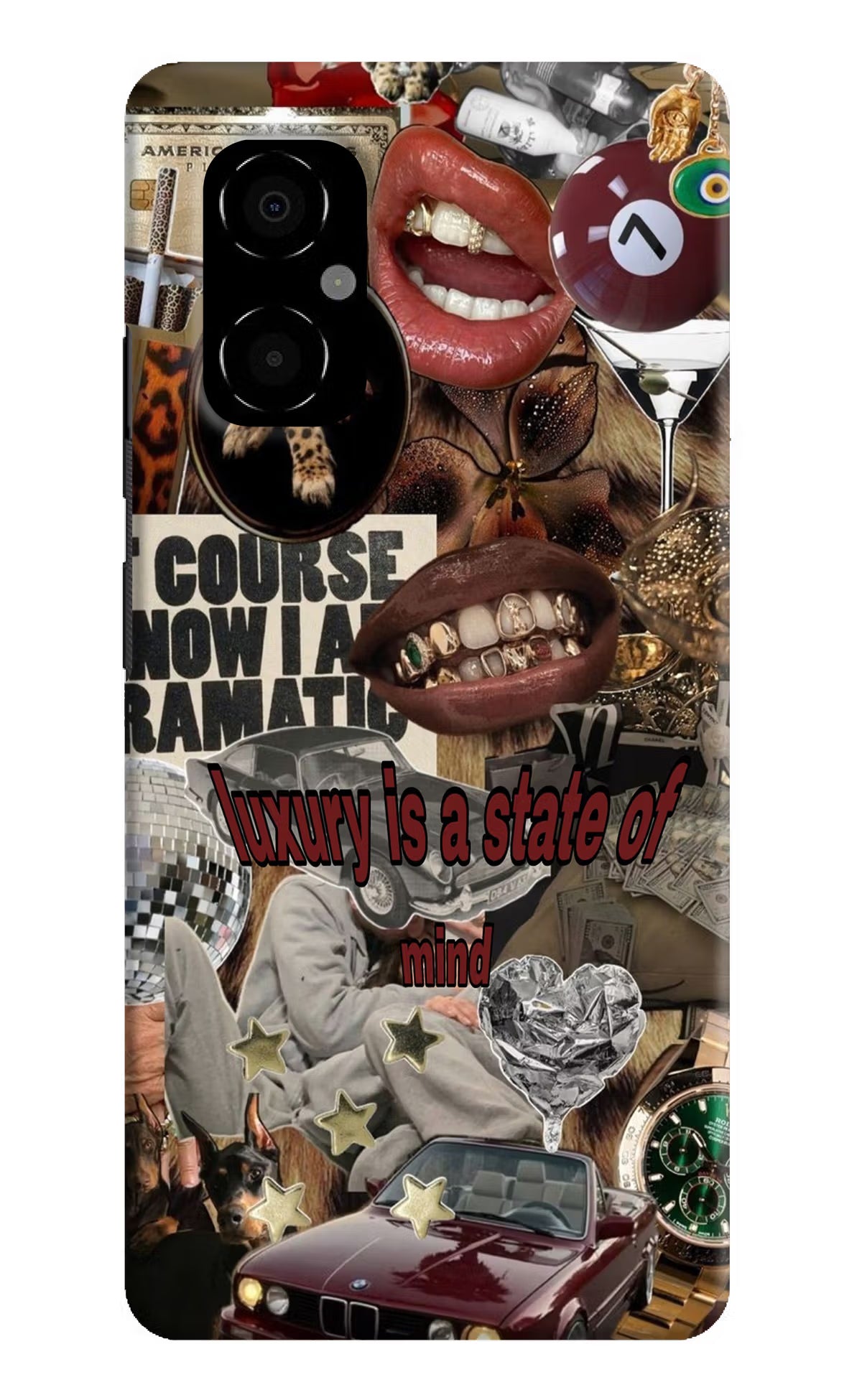 Luxury Poco M4 5G Hard Case Back Cover by Casekaro