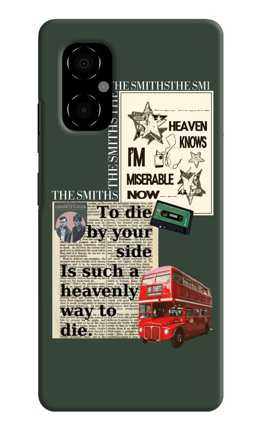 The Smiths Poco M4 5G Hard Case Back Cover by Casekaro