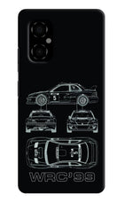 WRC'99 Poco M4 5G Hard Case Back Cover by Casekaro