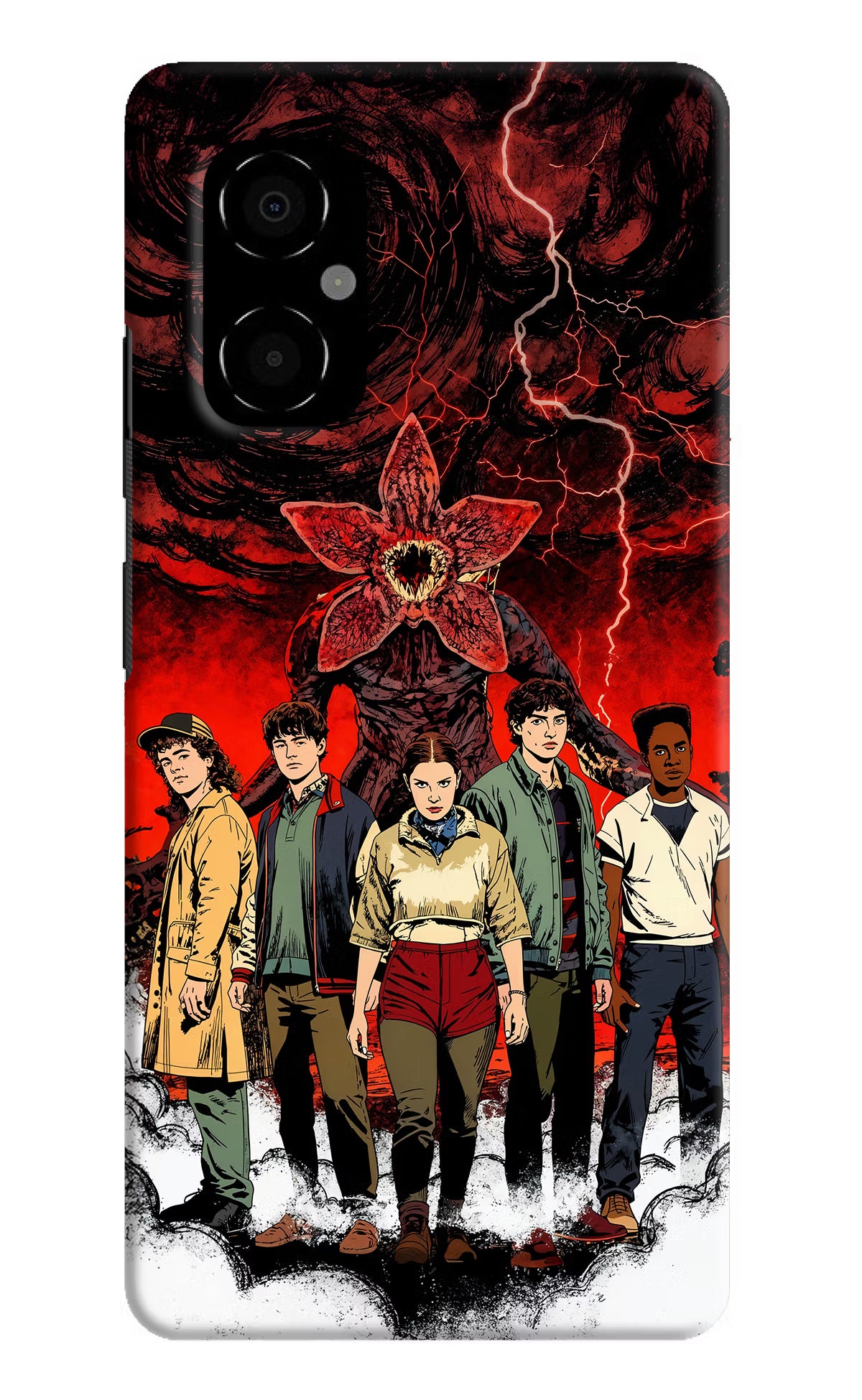 Ordinary Things Characters Poco M4 5G Hard Case Back Cover by Casekaro