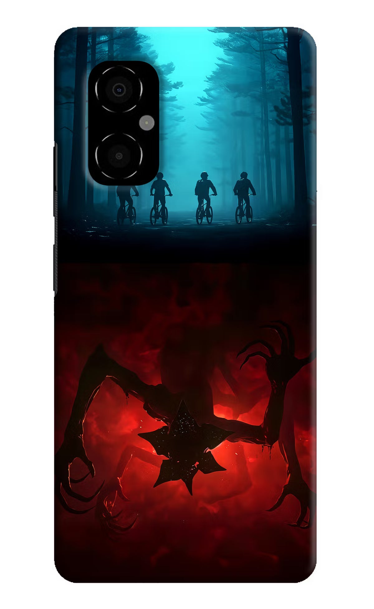 Ordinary Things Downside Up Poco M4 5G Hard Case Back Cover by Casekaro