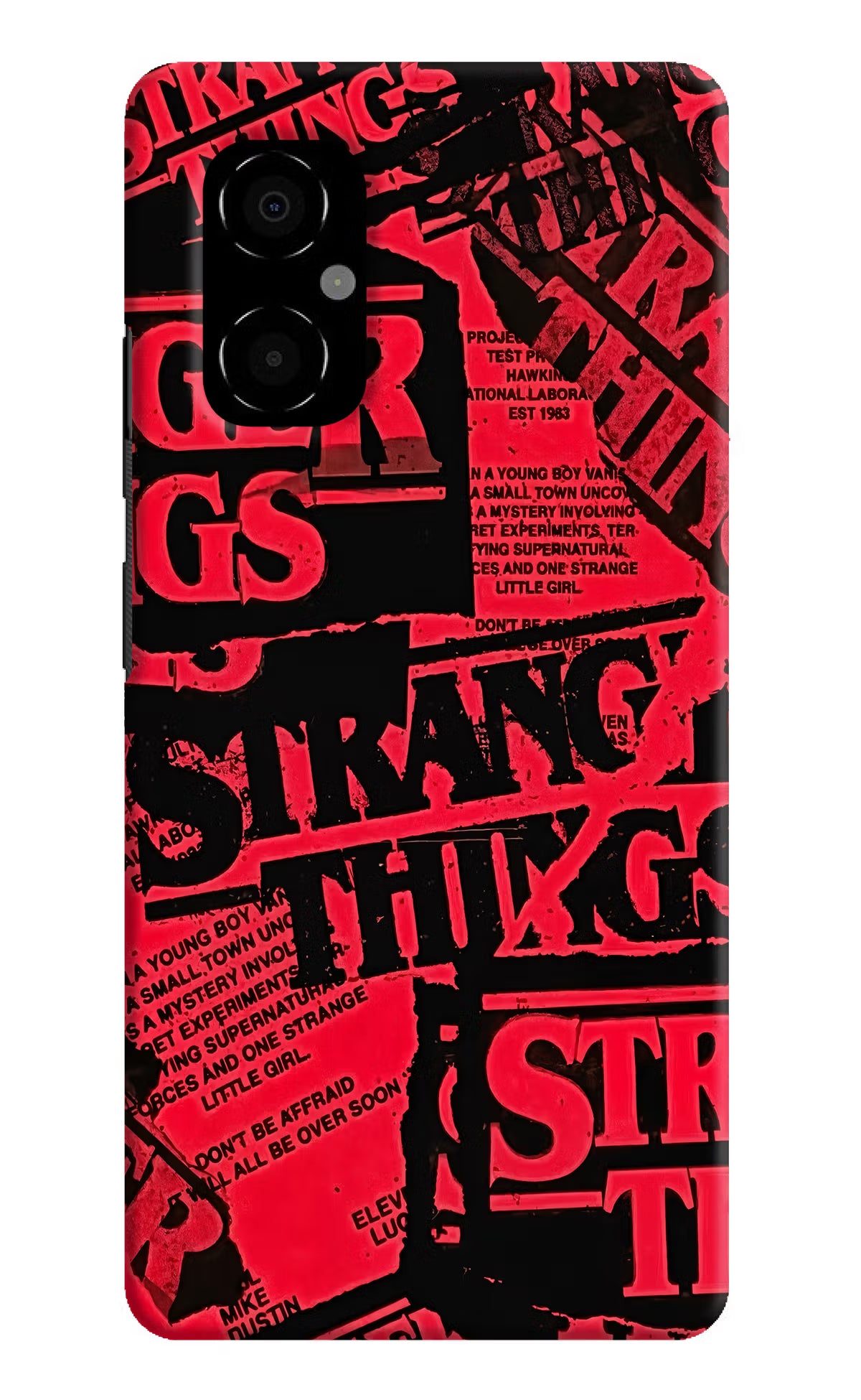Ordinary Things Poco M4 5G Hard Case Back Cover by Casekaro