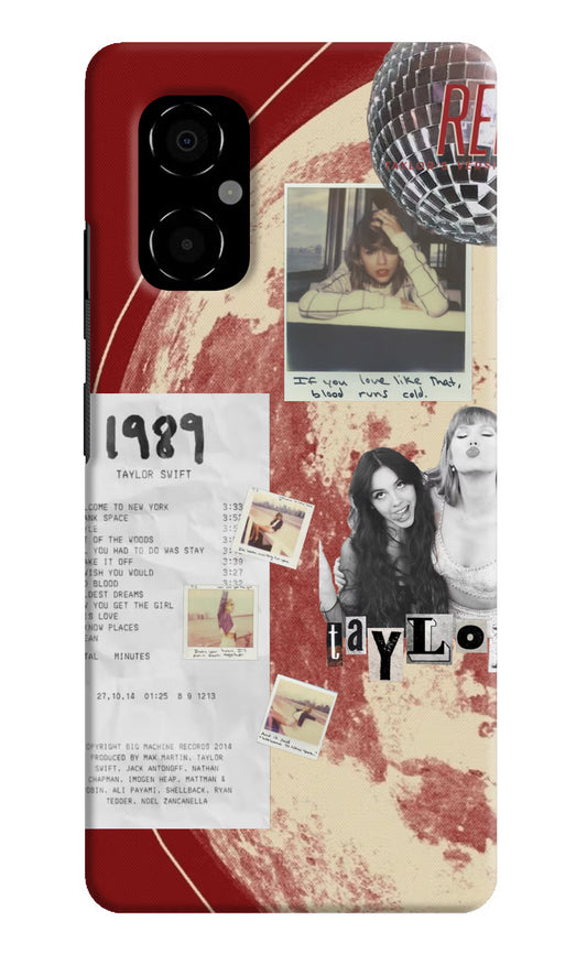 Taylor Swift Poco M4 5G Back Cover