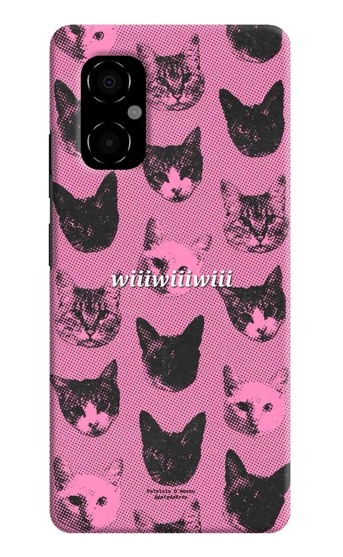 Pink Cats Poco M4 5G Back Cover