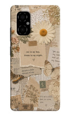 Vintage case Poco M4 5G Hard Case Back Cover by Casekaro