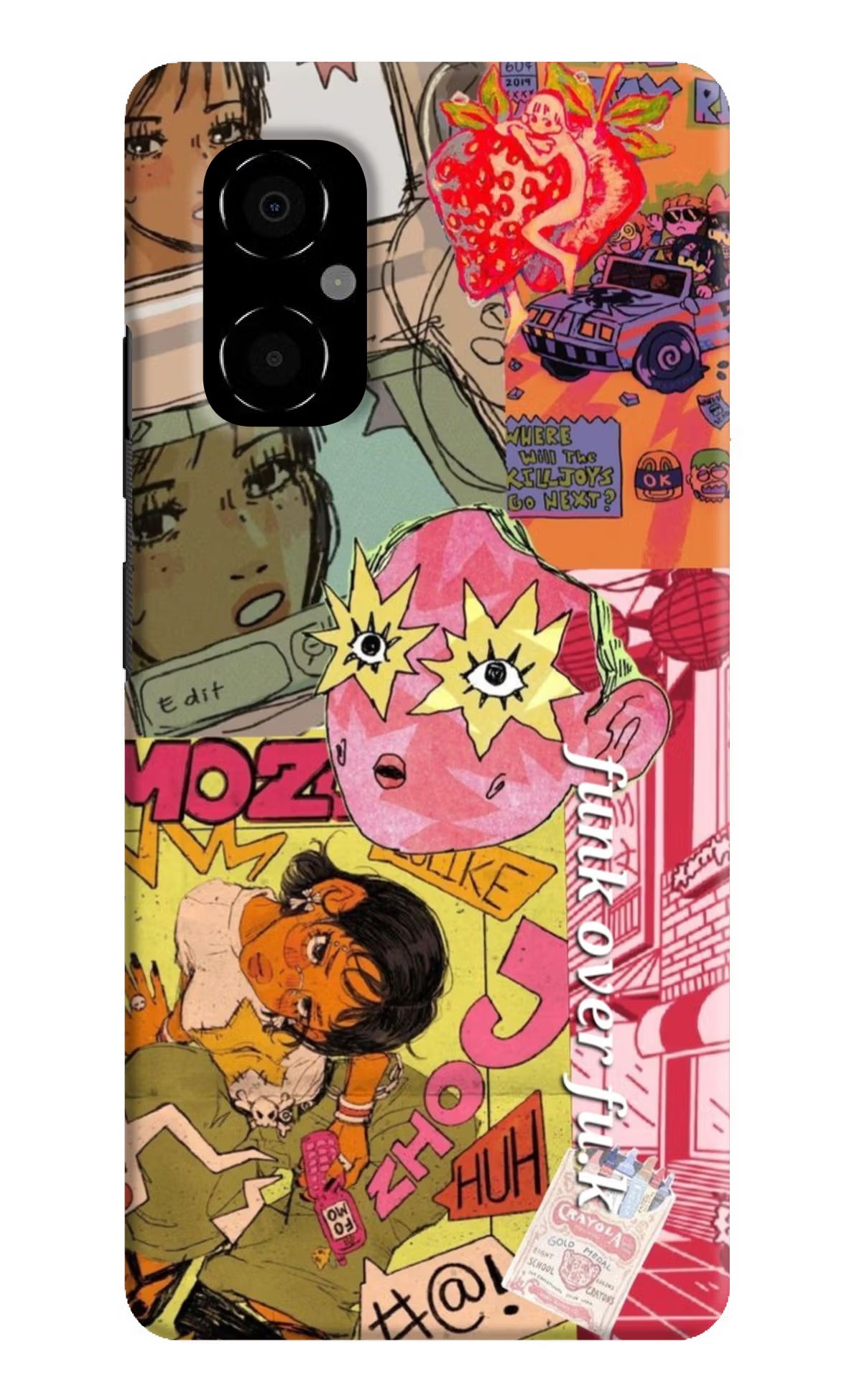 Funkover Poco M4 5G Back Cover