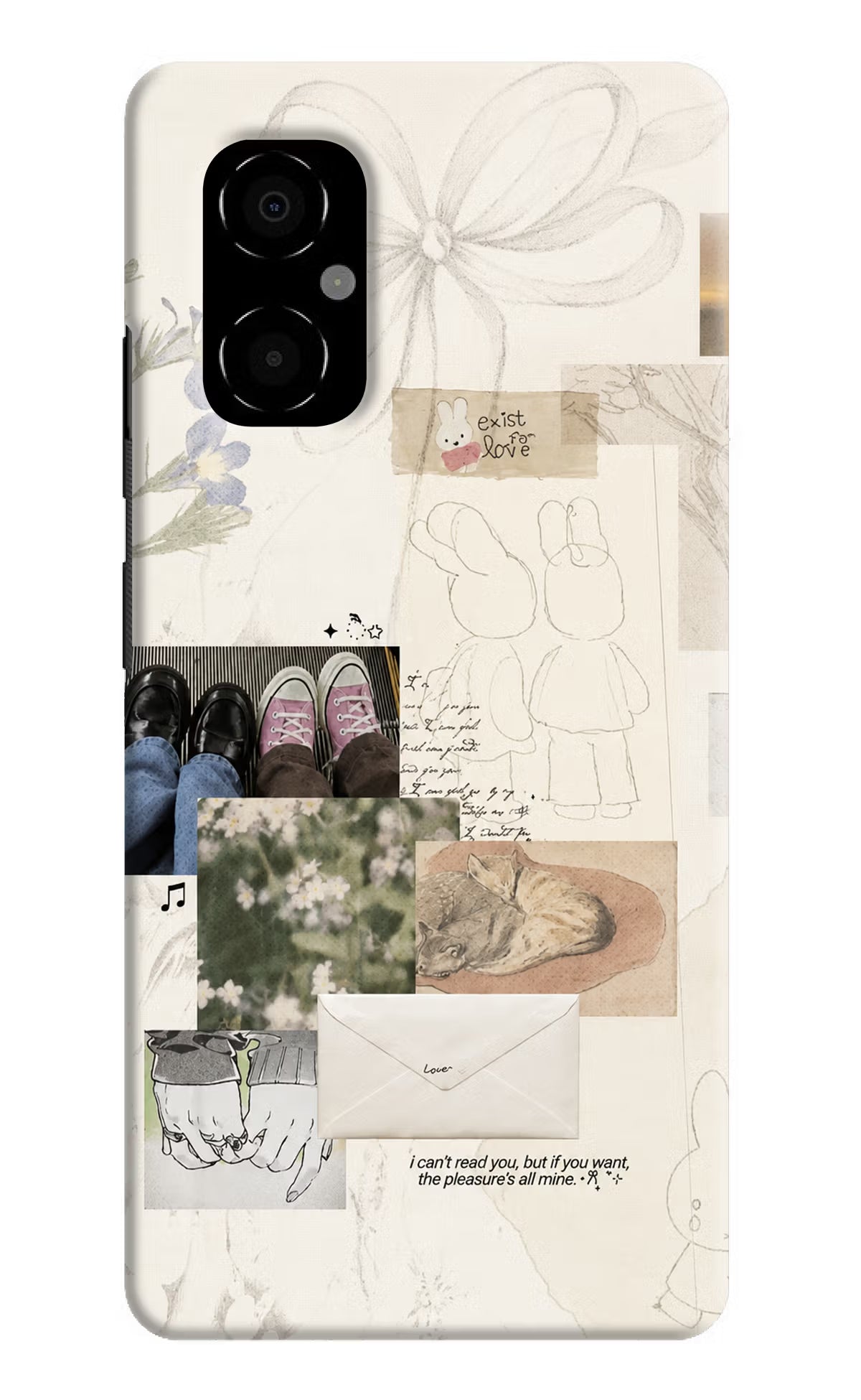Soft Aesthetic Poco M4 5G Back Cover