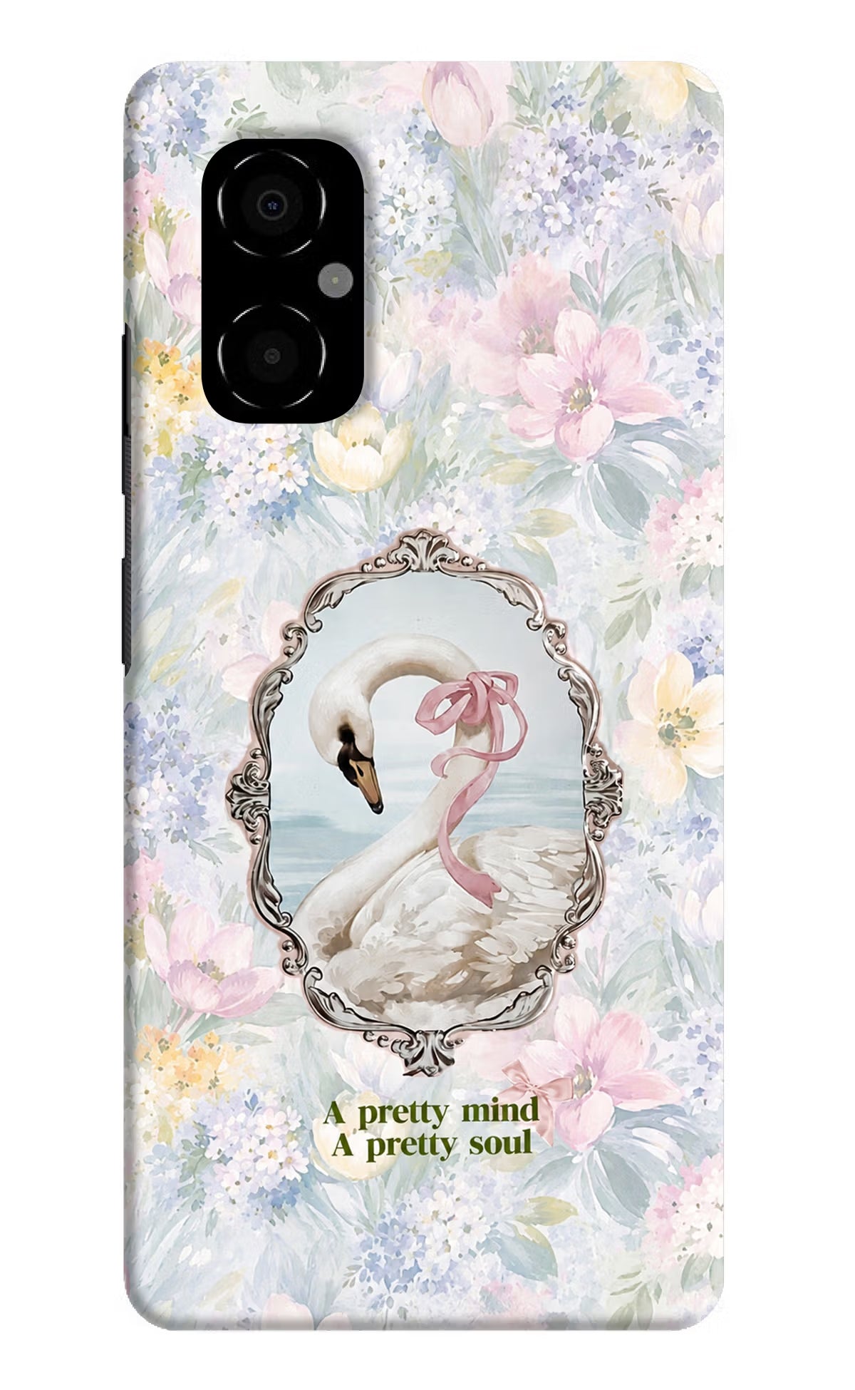 Pretty Mind Pretty Soul Poco M4 5G Back Cover