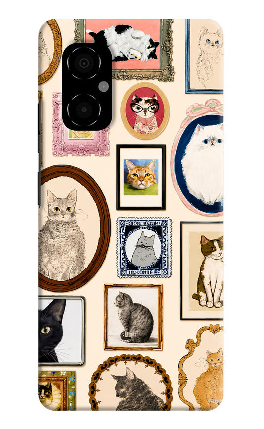 Mirror Cats Poco M4 5G Hard Case Back Cover by Casekaro