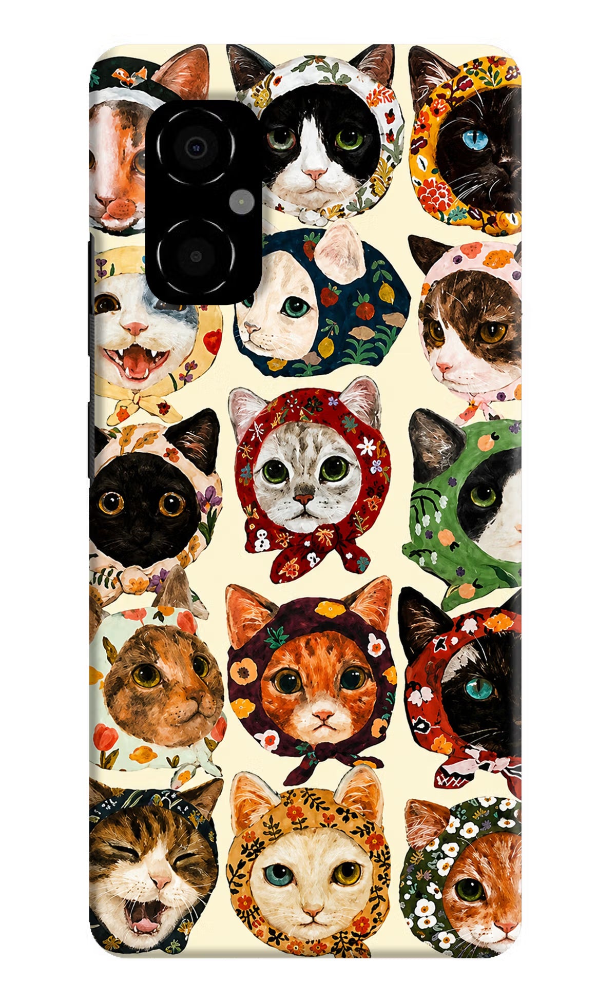 Cool Cat Poco M4 5G Back Cover