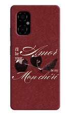Velvet Cherry Poco M4 5G Hard Case Back Cover by Casekaro