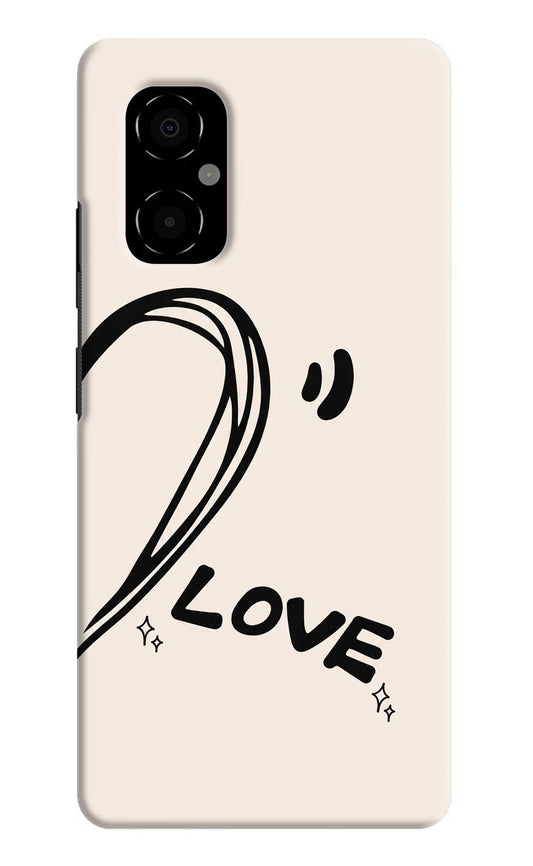 Soul Line Poco M4 5G Hard Case Back Cover by Casekaro