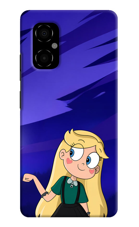 Star Glow Poco M4 5G Hard Case Back Cover by Casekaro