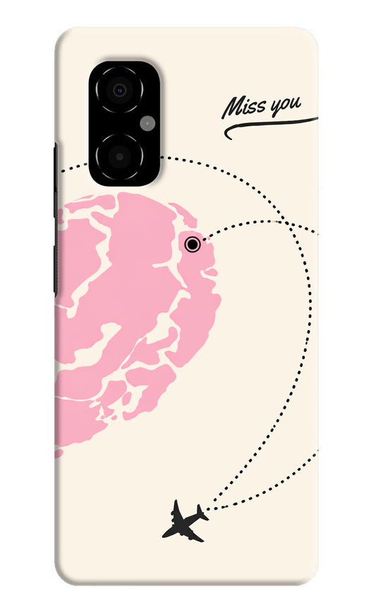 Miss Orbit Poco M4 5G Hard Case Back Cover by Casekaro