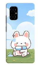 Bunny Treat Poco M4 5G Hard Case Back Cover by Casekaro