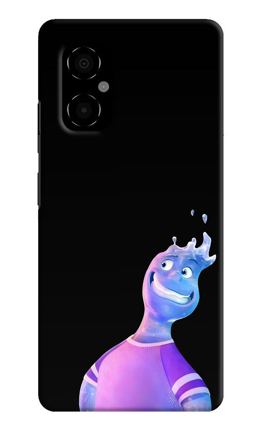 Wade Wave Poco M4 5G Hard Case Back Cover by Casekaro