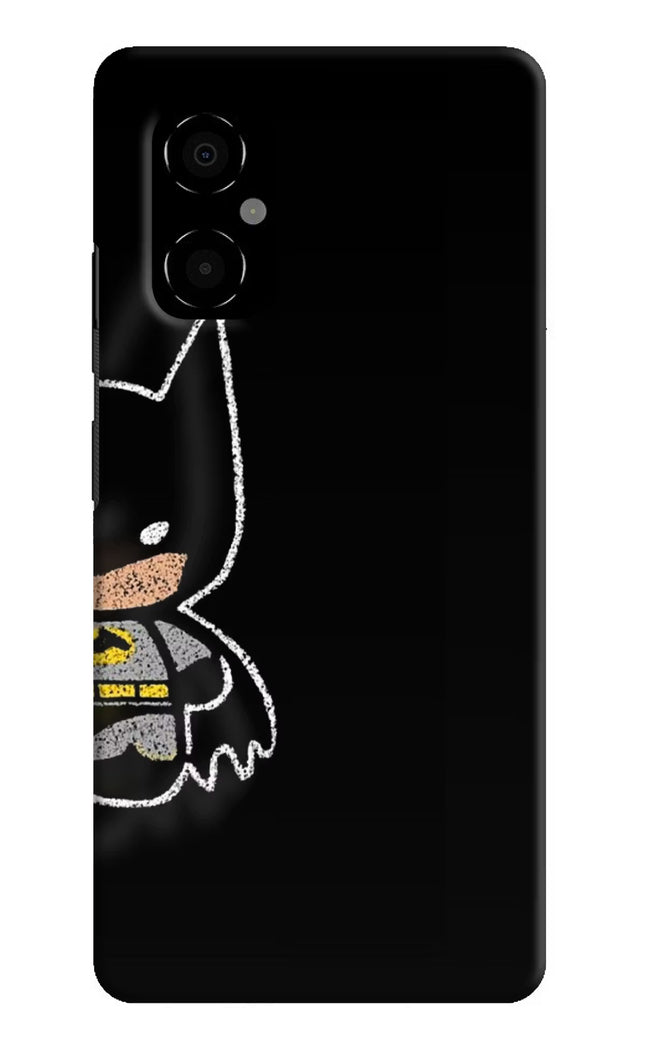 Bat Kitty Poco M4 5G Hard Case Back Cover by Casekaro