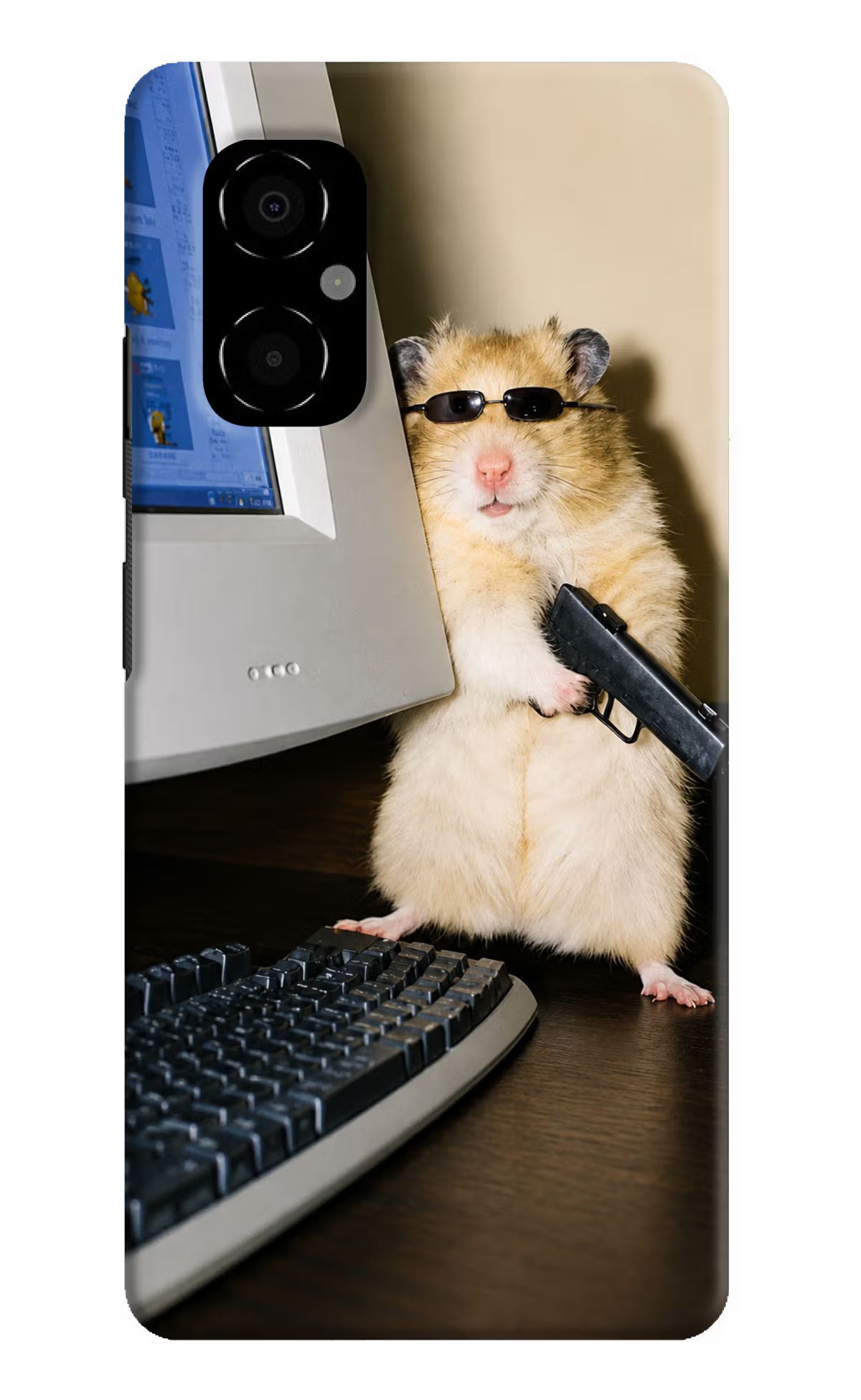 Hacker Hamster Poco M4 5G Back Cover