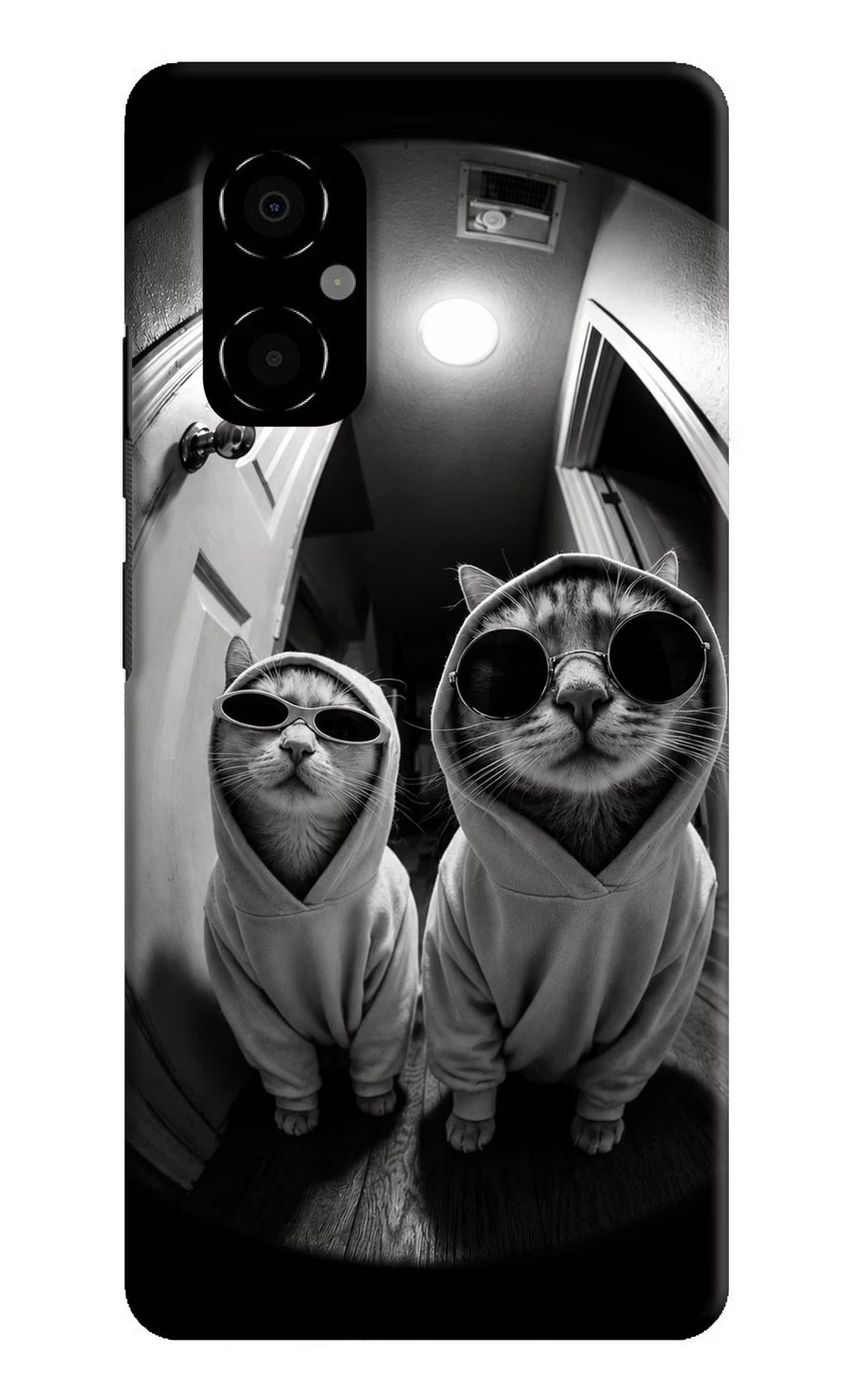 Hood Cats Poco M4 5G Back Cover, Hard case