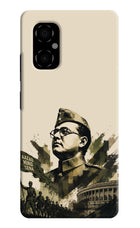 Netaji Rising Poco M4 5G Hard Case Back Cover by Casekaro