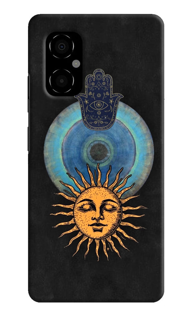 Divine Sun Poco M4 5G Hard Case Back Cover by Casekaro