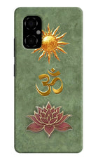 Om & Lotus Poco M4 5G Back Cover