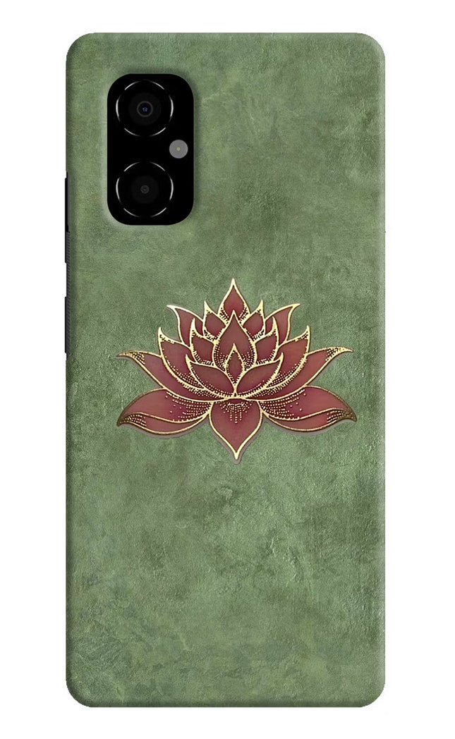 Lotus Grace Poco M4 5G Hard Case Back Cover by Casekaro