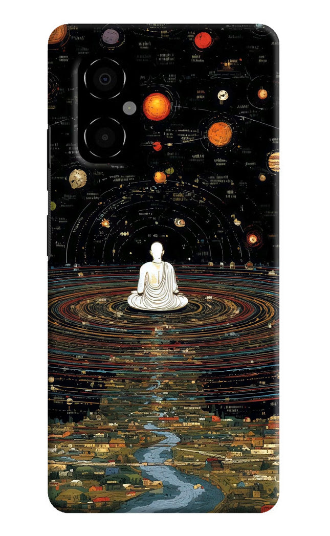 Space Monk Poco M4 5G Hard Case Back Cover by Casekaro