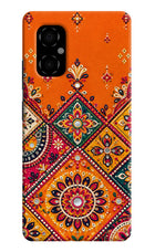 Kutch Glow Poco M4 5G Hard Case Back Cover by Casekaro