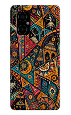 Folk Print Poco M4 5G Hard Case Back Cover by Casekaro