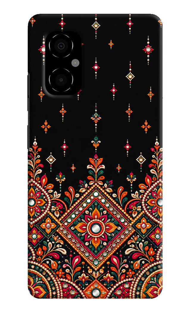 Noir Mehfil Poco M4 5G Hard Case Back Cover by Casekaro
