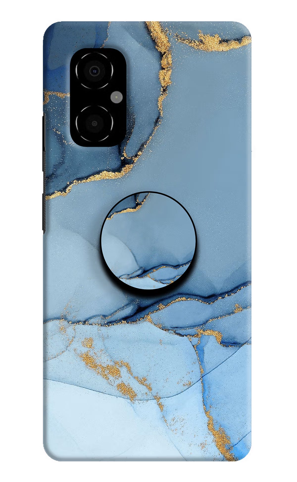 Blue Marble Poco M4 5G Pop Case by Casekaro