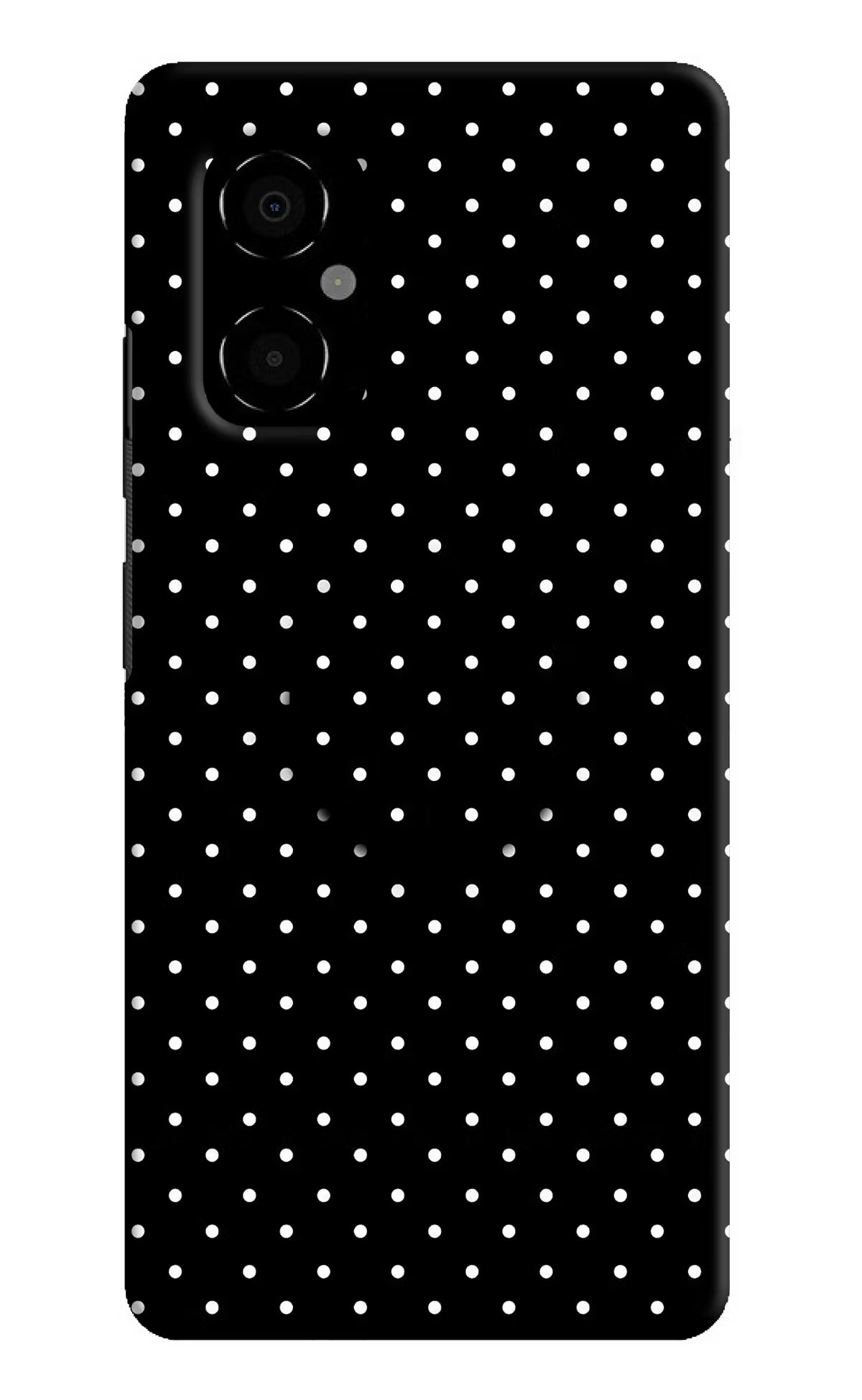 White Dots Poco M4 5G Pop Case by Casekaro