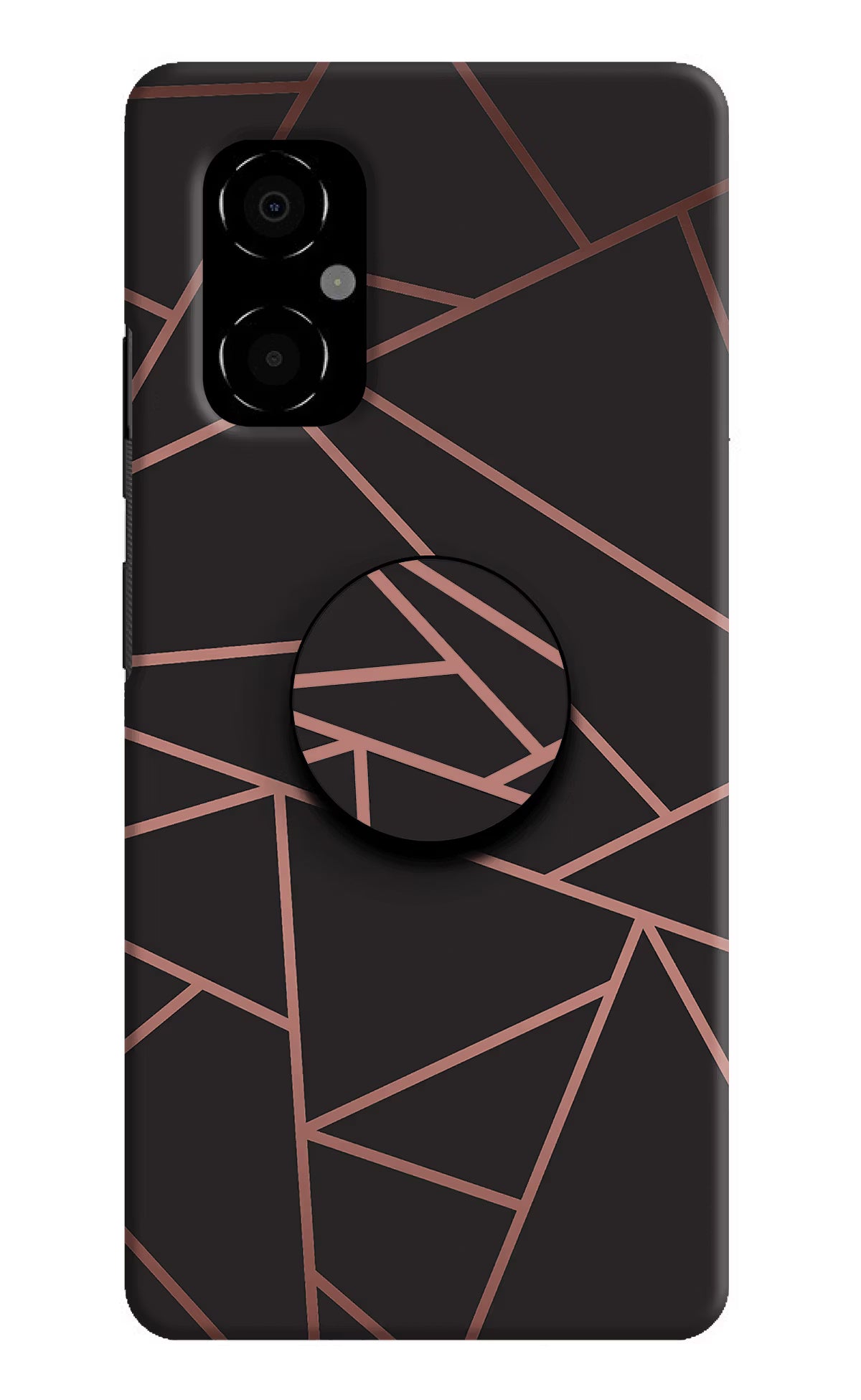 Geometric Pattern Poco M4 5G Pop Case by Casekaro