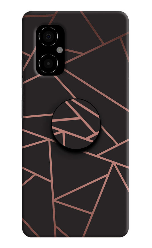 Geometric Pattern Poco M4 5G Pop Case by Casekaro