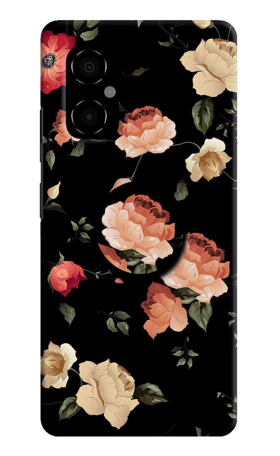 Flowers Poco M4 5G Pop Case, Hard case