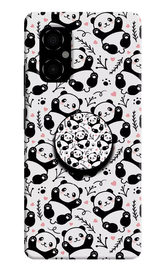 Cute Panda Poco M4 5G Pop Case by Casekaro