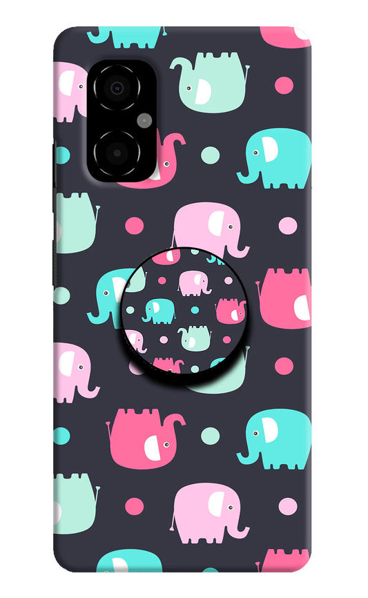 Baby Elephants Poco M4 5G Pop Case by Casekaro