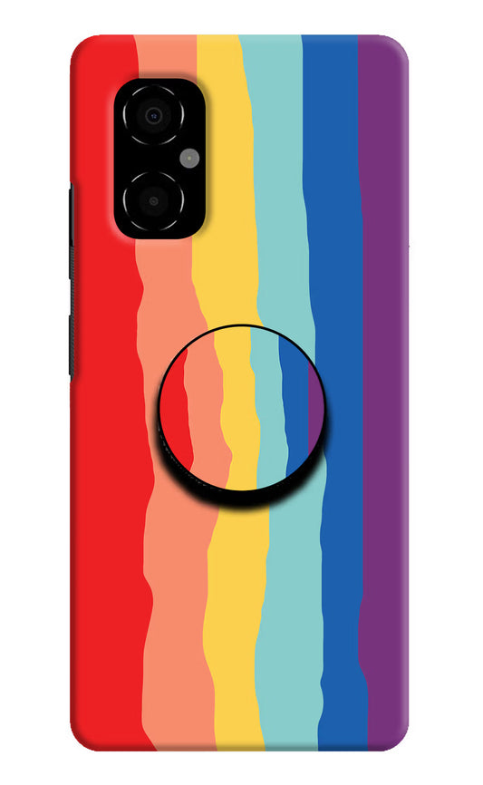 Rainbow Poco M4 5G Pop Case by Casekaro